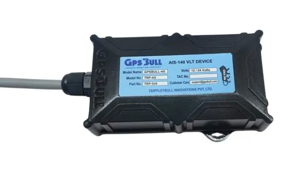AIS-140 certified VLT device from GPSBULL for commercial vehicles in Uttar Pradesh